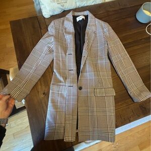 BB Dakota Plaid Blazer